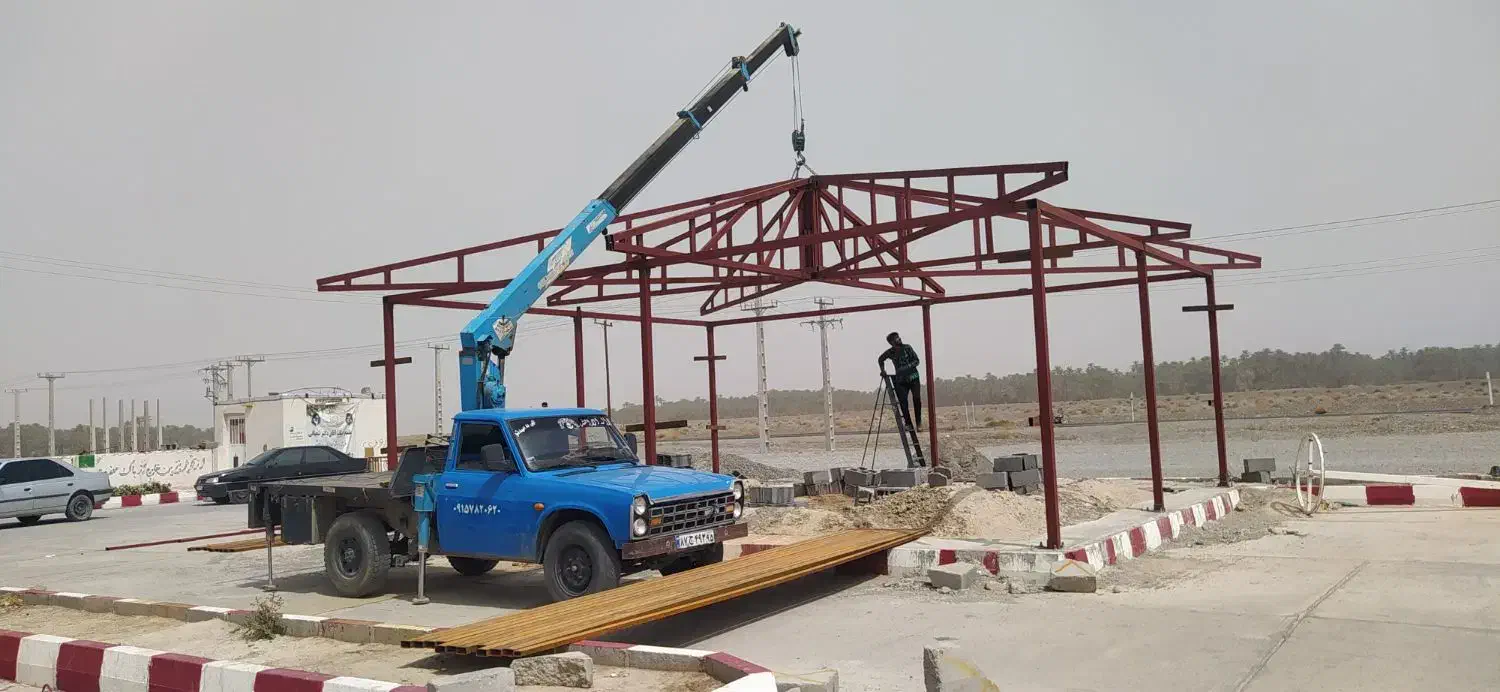 خدمات نیسان جرثقیل 2 تن دکل بلند دارای سبد وکفی|خدمات حمل و نقل|ایرانشهر, |دیوار