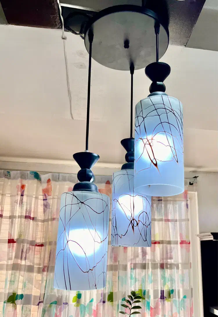 لوستر آشپزخانه|لوستر و چراغ آویز|اسلام‌شهر, زرافشان|دیوار