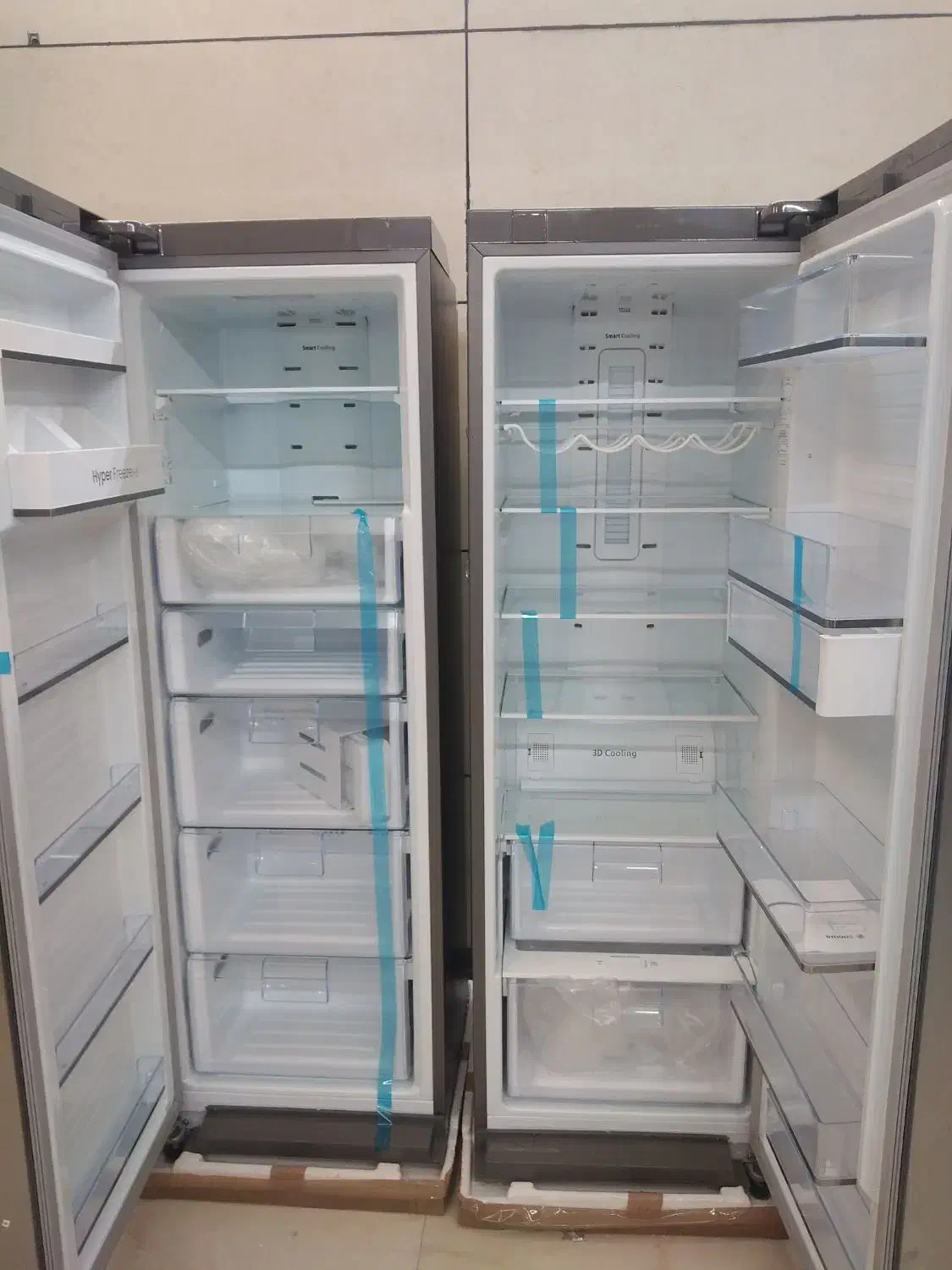 دوقلو اسنوا|یخچال و فریزر|قم, نوقطار|دیوار