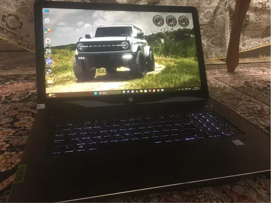 لپ تاپ گیمینگ و رندر hp|رایانه همراه|آمل, |دیوار