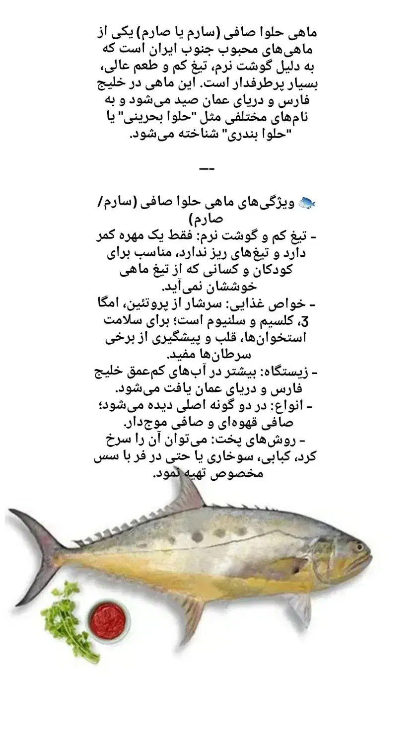 ماهی دریا حلوا صافی یا صارم کیلویی285|خوردنی و آشامیدنی|نهاوند, |دیوار