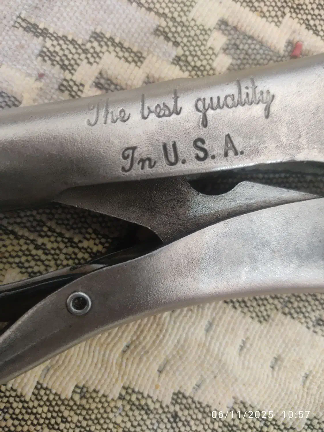 انبر قفلی آمریکایی وتایوان|ابزارآلات|شیروان (خراسان), |دیوار