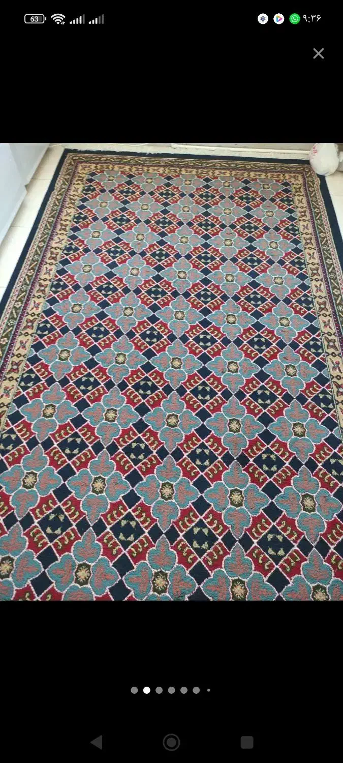 گلیم فرش ۶متری|فرش|کرمانشاه, |دیوار