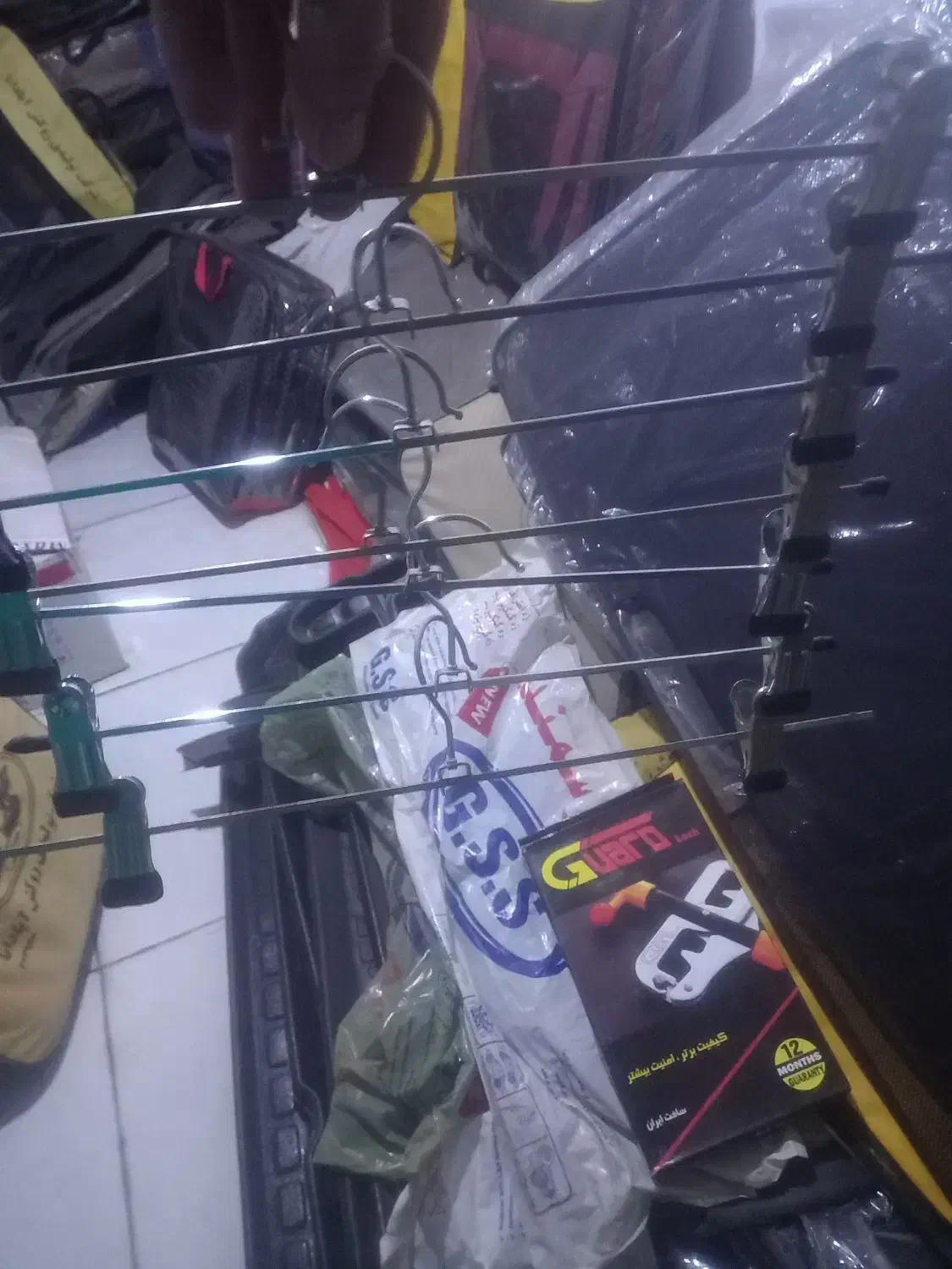 تعداد چوب لباسی و اویز|بندرخت و رختآویز|ماهدشت, |دیوار