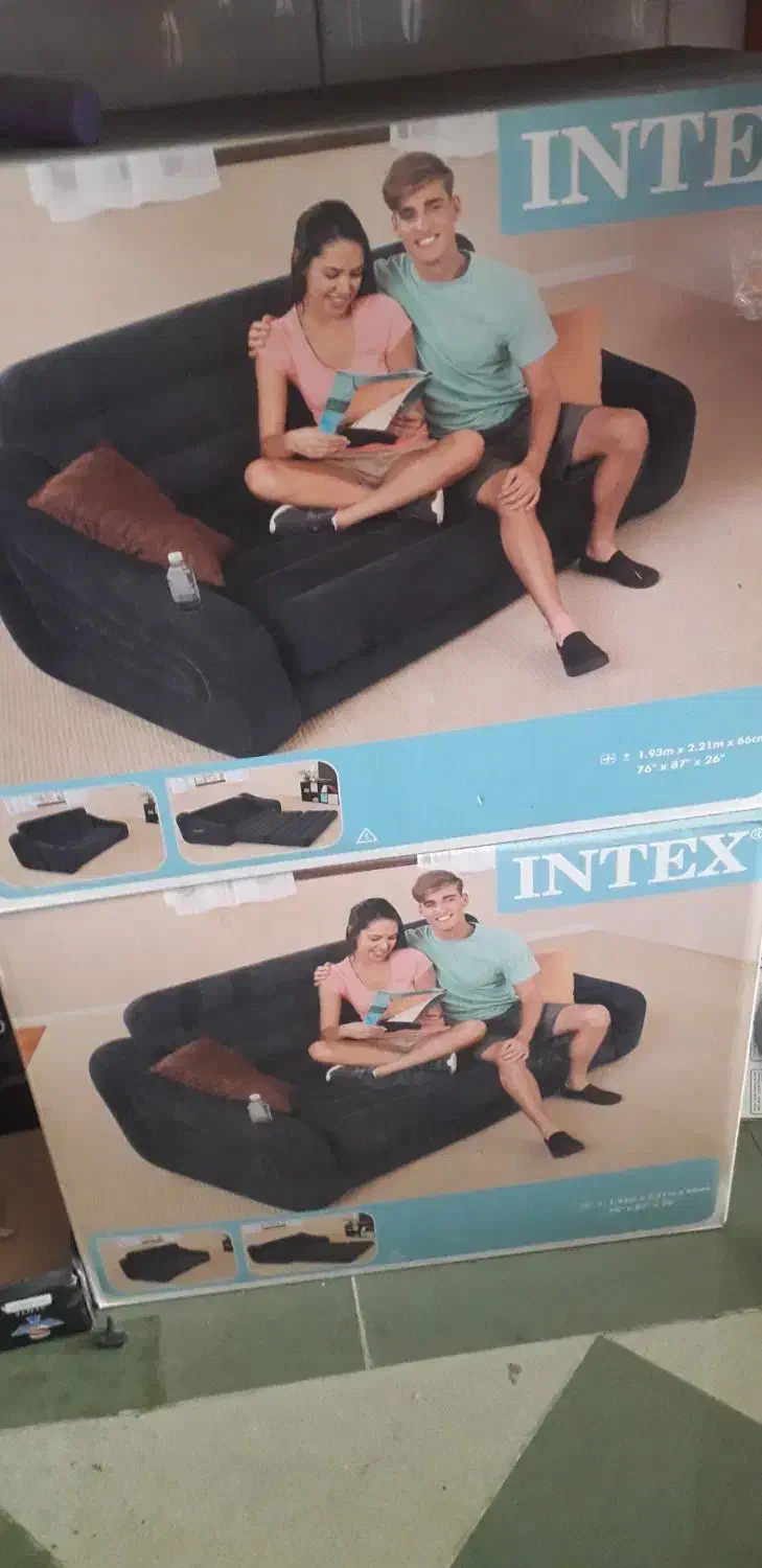 کاناپه بادی تختخواب شو اینتکس|تخت و سرویس خواب|تهران, بازار|دیوار