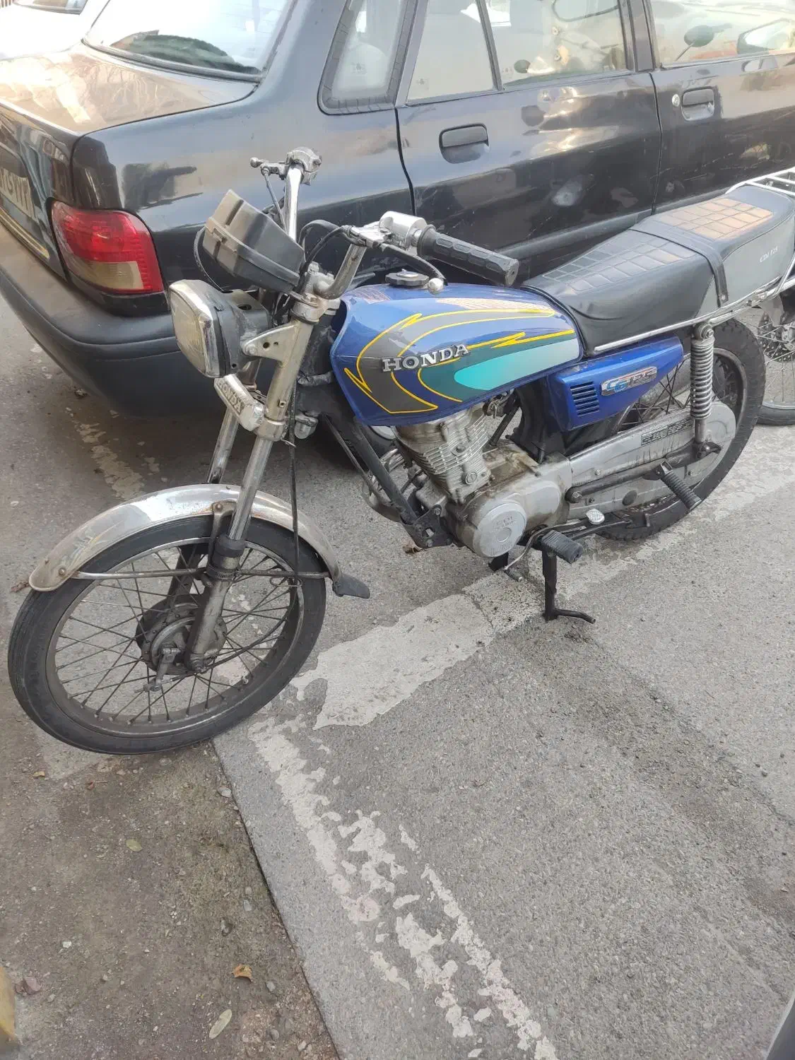 موتور ۱۲۵ زیر قیمت پول لازم|موتورسیکلت|تهران, دبستان|دیوار