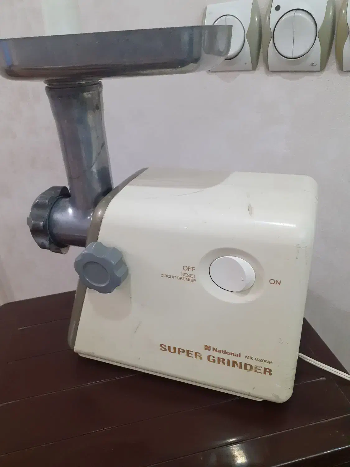 چرخ گوشت ناسیونال اصلی ژاپنی با دوام|خردکن، آسیاب، غذاساز|قم, زنبیل آباد|دیوار