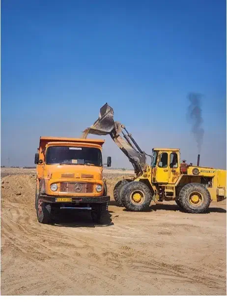 پیمانکاری خاک برداری لودر کمپرسی|خدمات حمل و نقل|ساوه, |دیوار