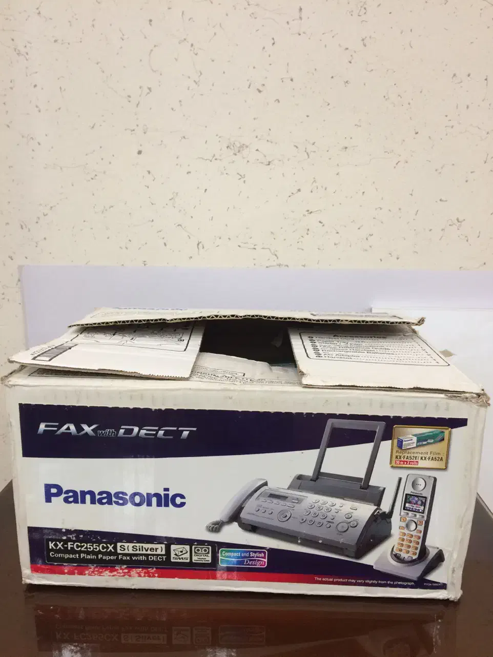 تلفکس اصل پاناسونیک با گوشی بیسیم|تلفن رومیزی|بندرعباس, |دیوار