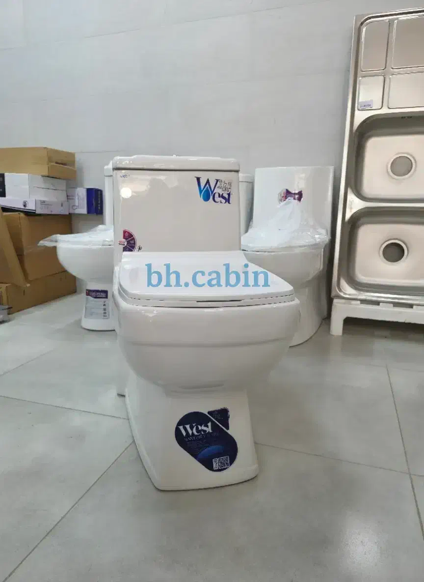 توالت فرنگی سایز بزرگ فلت بغل بسته آگهی۱|لوازم سرویس بهداشتی|رودهن, |دیوار