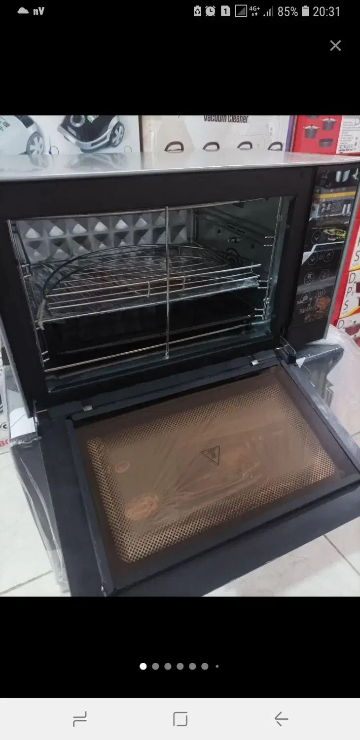 آون توستر ریسمون فن دار|اجاق گاز و لوازم برقی پخت‌وپز|گرگان, |دیوار