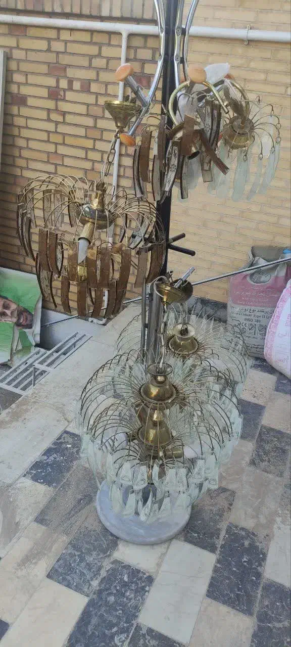 لوستر|لوستر و چراغ آویز|یزد, |دیوار