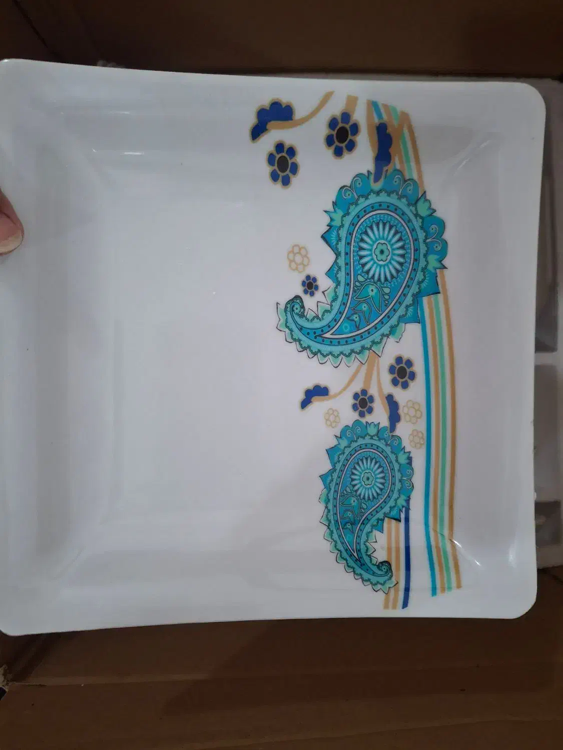 ملامین ۴۵تیکه کاملا نو بدون استفاده|ظروف سرو و پذیرایی|بهبهان, |دیوار