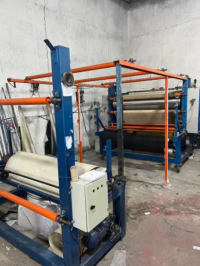 دستگاه لمینت پارچه درحد نو|ماشین‌آلات صنعتی|اسلام‌شهر, ایرین|دیوار