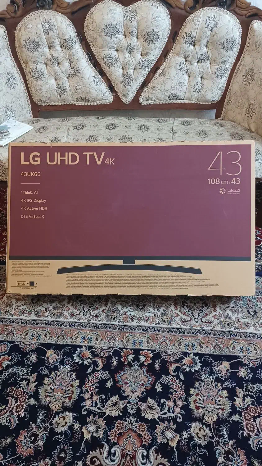 کارتن تلویزیون ال جی|تلویزیون و پروژکتور|مشهد, بلال|دیوار