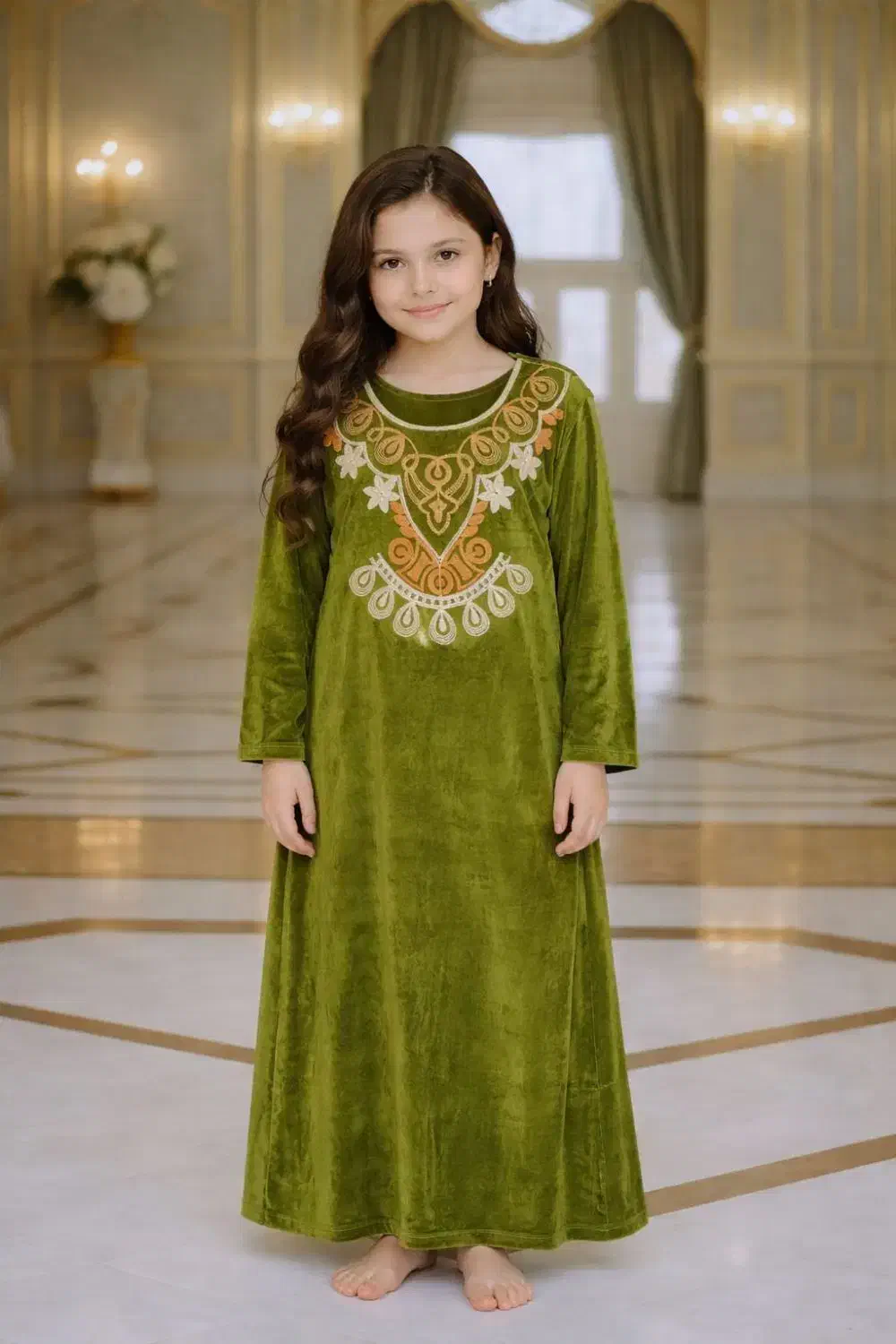 پیراهن نگین کاری|لباس|بندر گناوه, |دیوار