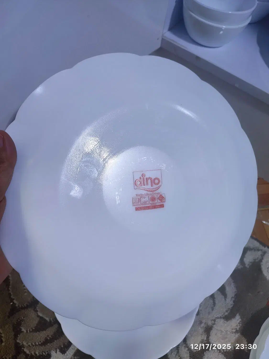 آرکوپال دینو نیلوفری|ظروف سرو و پذیرایی|اسلام‌شهر, زرافشان|دیوار