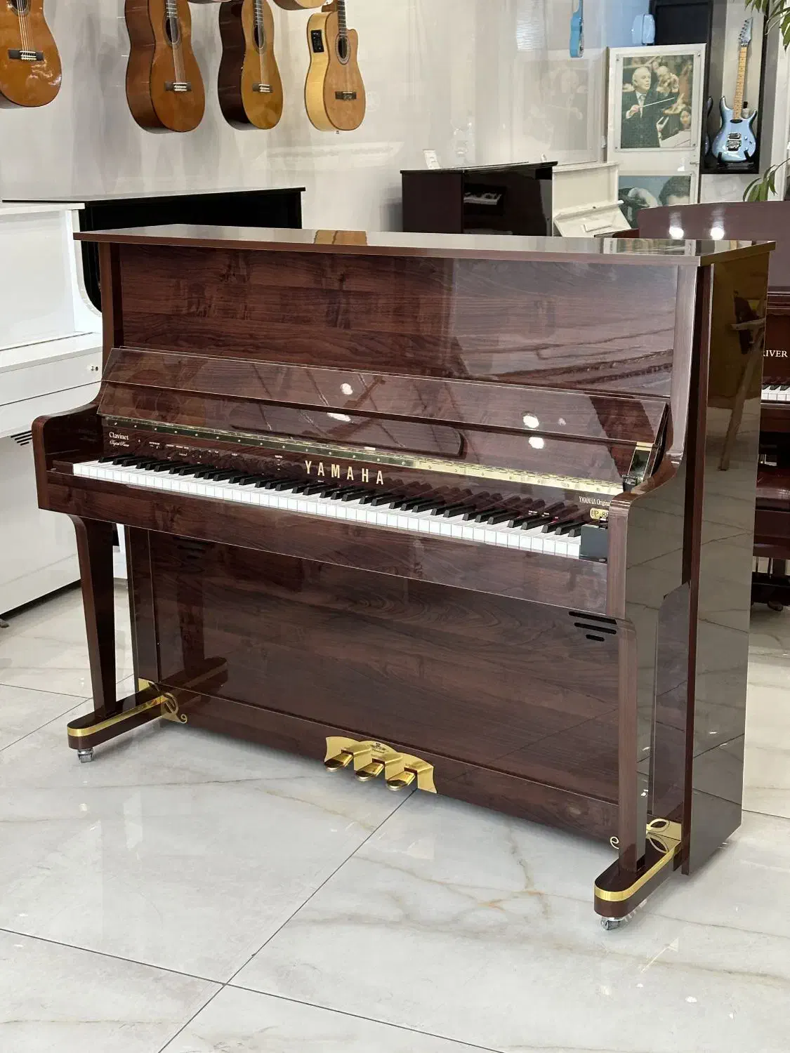 پیانو×دیواری Yamaha با متریال حرفهای|پیانو، کیبورد، آکاردئون|اهواز, کیانپارس |دیوار