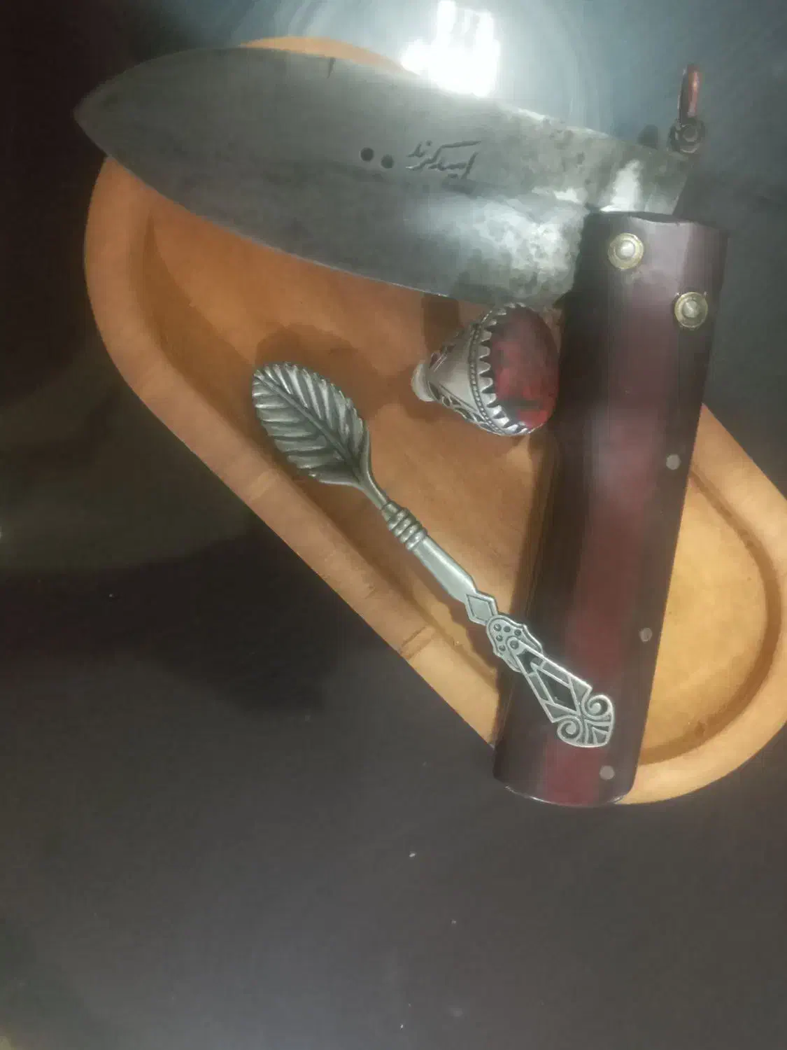 چاقو وانگشتر وقاشق|کلکسیون اشیاء عتیقه|نوشهر, |دیوار