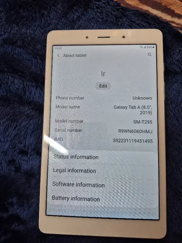 موبایل تبلت  T295 A8|تبلت|اندیشه, اندیشه فاز ۳|دیوار