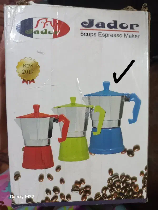 قهوه جوش و اسپرسو ساز ۶ کاپ جادور|سماور، چایساز، قهوهساز|امیدیه, |دیوار