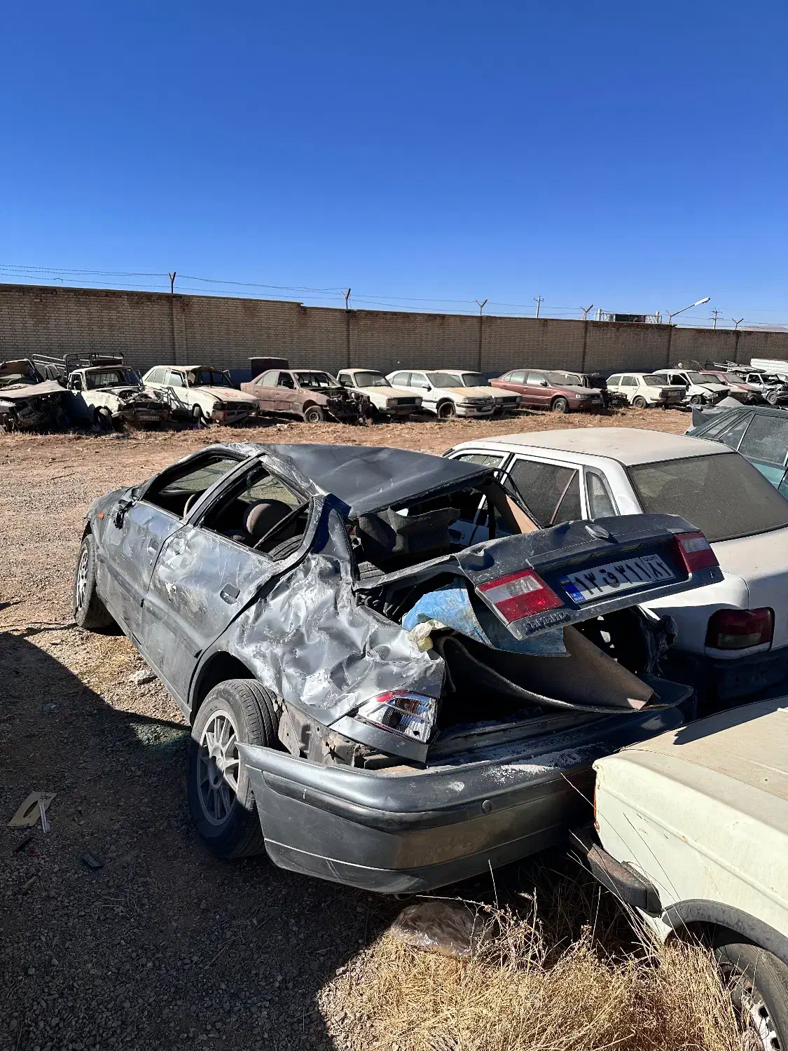 سمند مدل ۸۴ تصادفی|خودرو سواری و وانت|بروجن, |دیوار