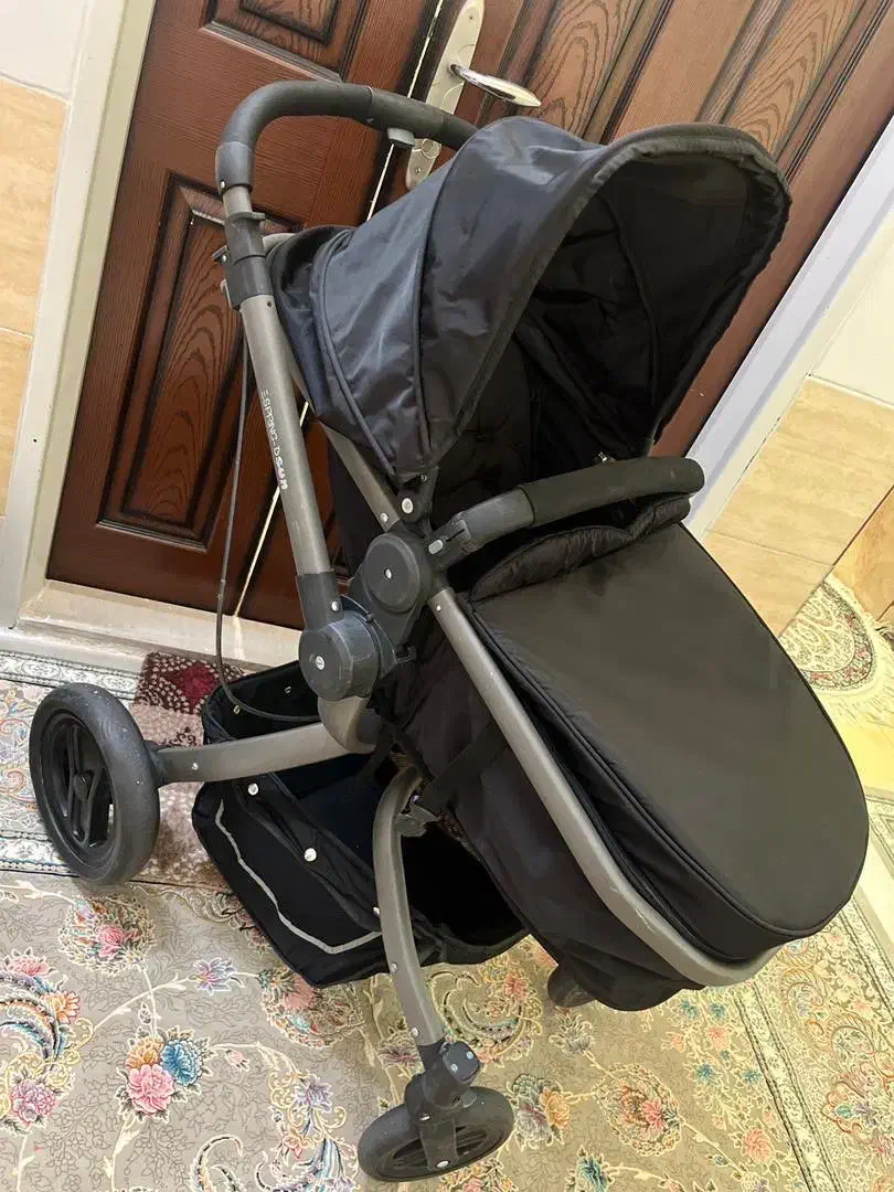 کالسکه اسپرینگ مدل B-sun|کالسکه و لوازم جانبی|یزد, |دیوار