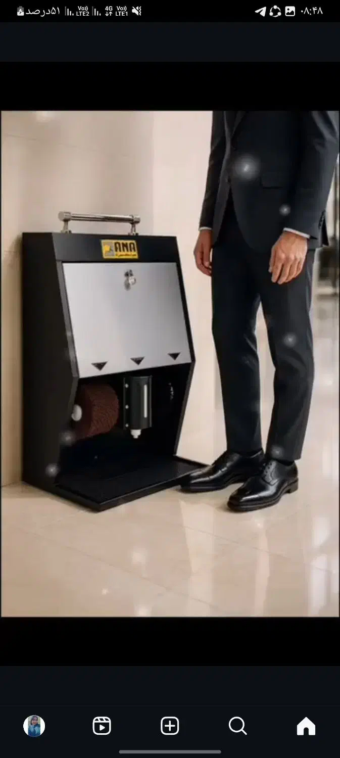 دستگاه واکس زن کفش آنا دو برس و چهار برس|ماشینآلات صنعتی|تهران, شیخ هادی|دیوار