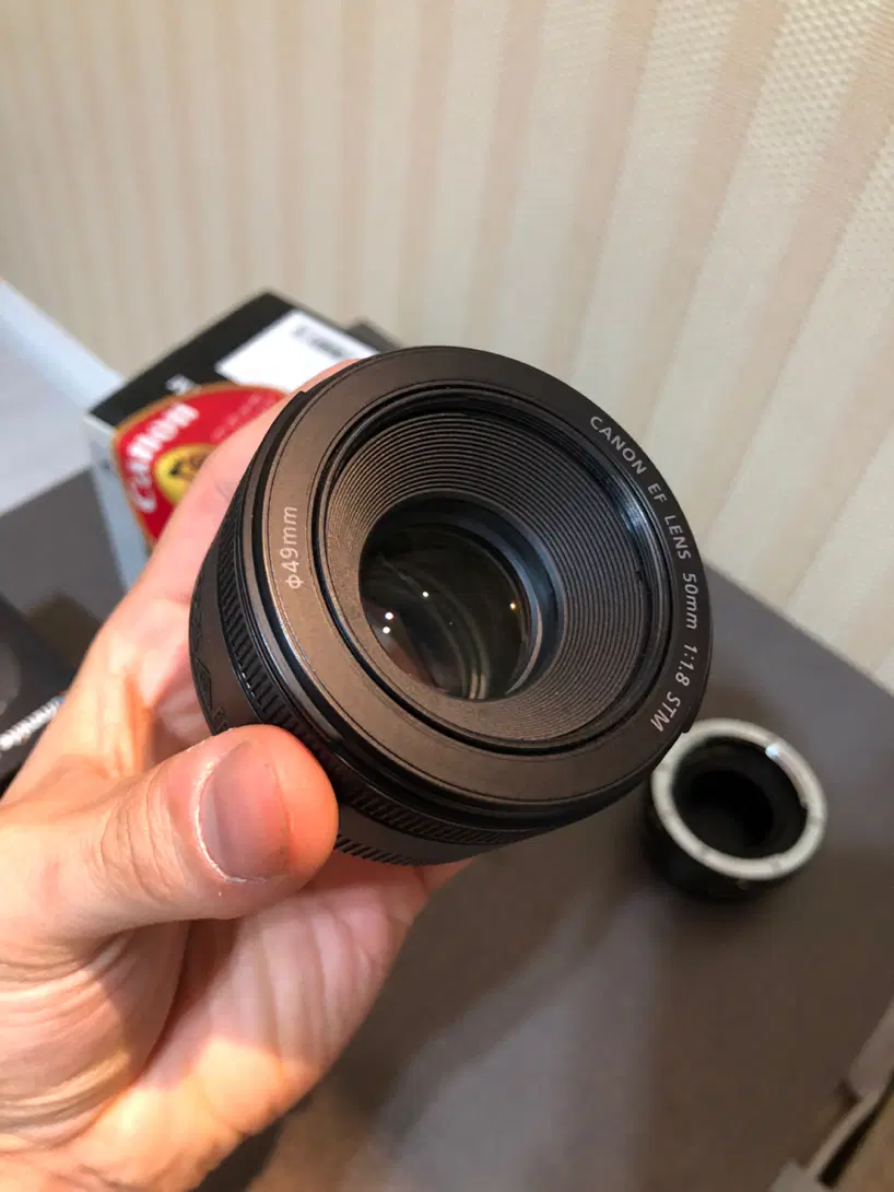 لنز canon 50mm 1.8|دوربین عکاسی و فیلم‌برداری|اردبیل, |دیوار