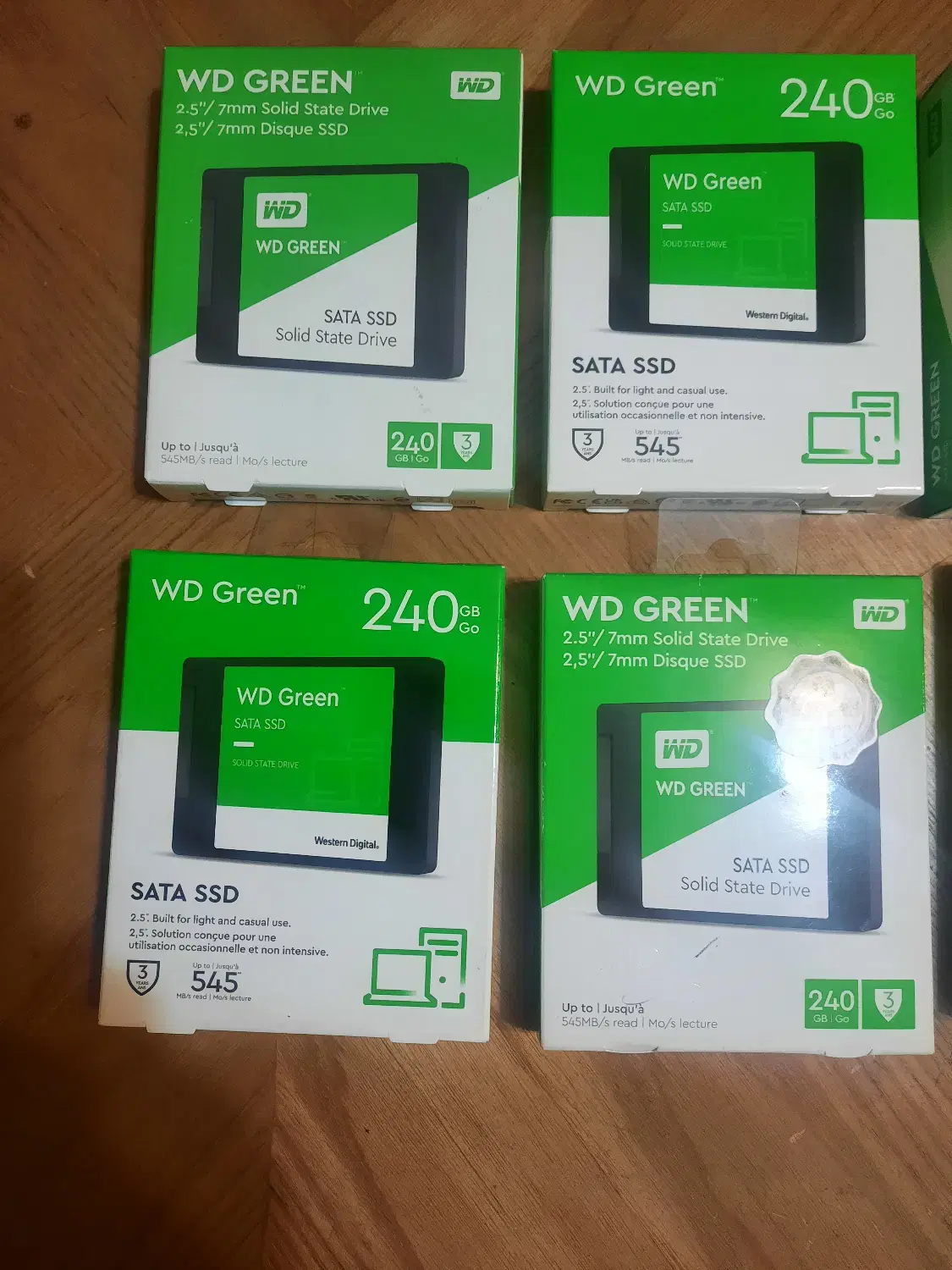 Hdd 1 tra wd.         Ssd 480 wd|قطعات و لوازم جانبی رایانه|تهران, بهار|دیوار