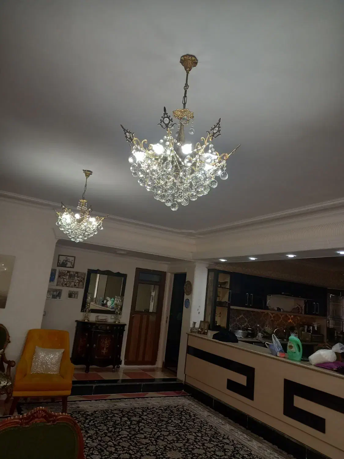 فروش فوری 5 عددلوستر، الکی مزاحم نشوید،|لوستر و چراغ آویز|کوهدشت, |دیوار