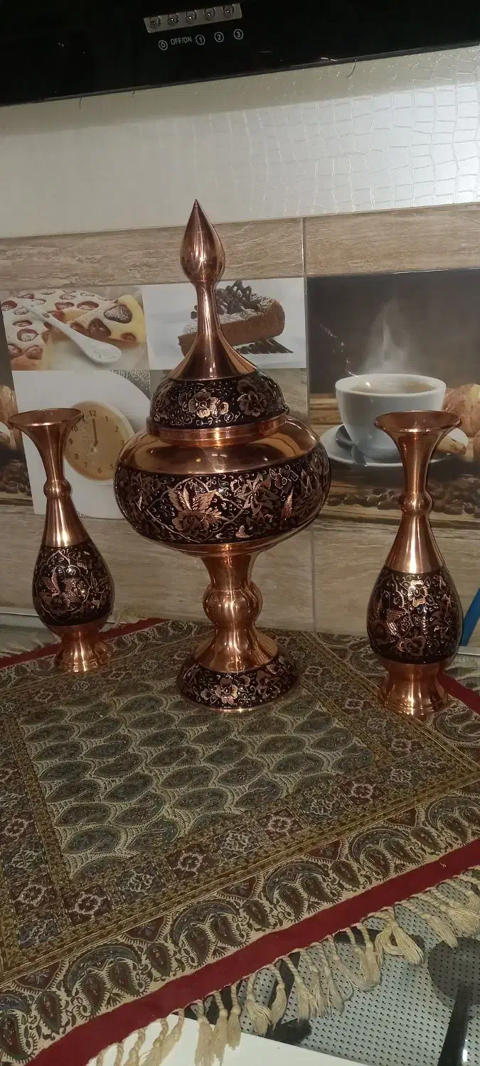 گلدان و شکلات خوری الماسی|صنایع دستی و سایر لوازم تزئینی|اصفهان, شهرک ولیعصر|دیوار