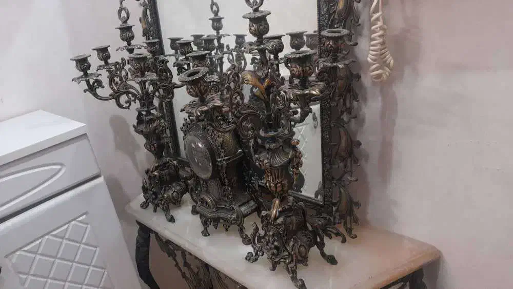 آینه کنسول برنز|بوفه، ویترین، کنسول|پاکدشت, شهرک امام رضا|دیوار