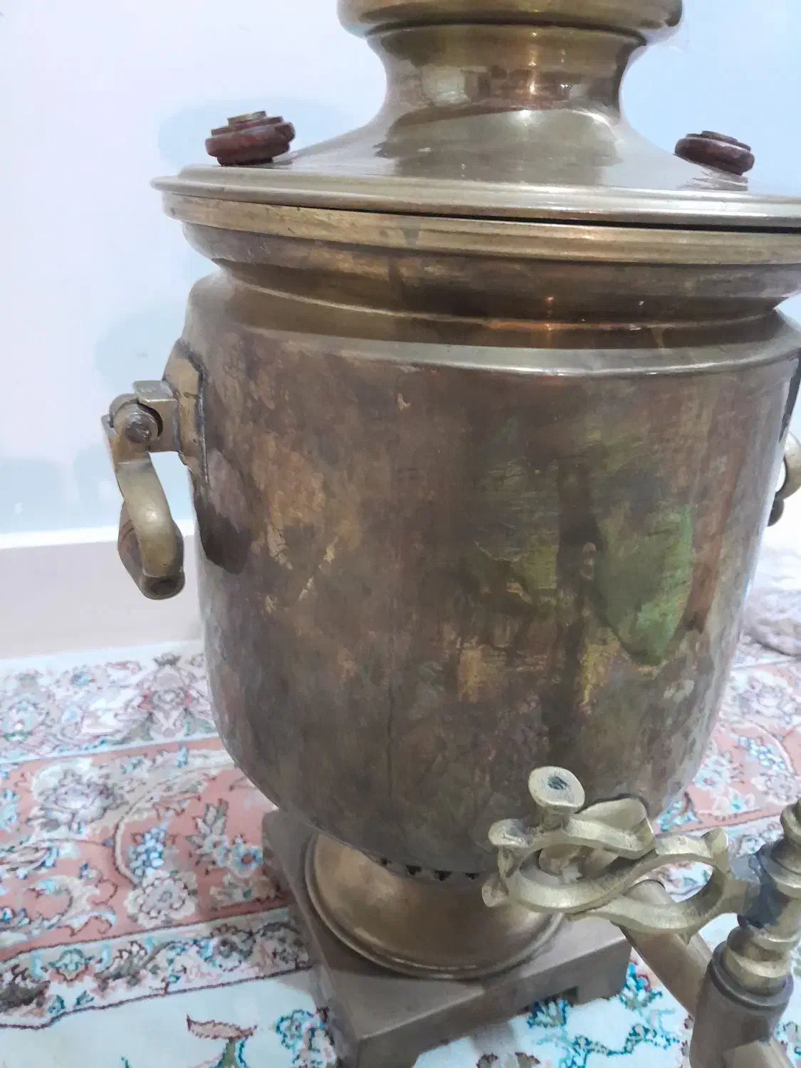 سماور عتیقه ۱۵۵ساله ذغالی|کلکسیون اشیاء عتیقه|کرج, کوی امامیه|دیوار