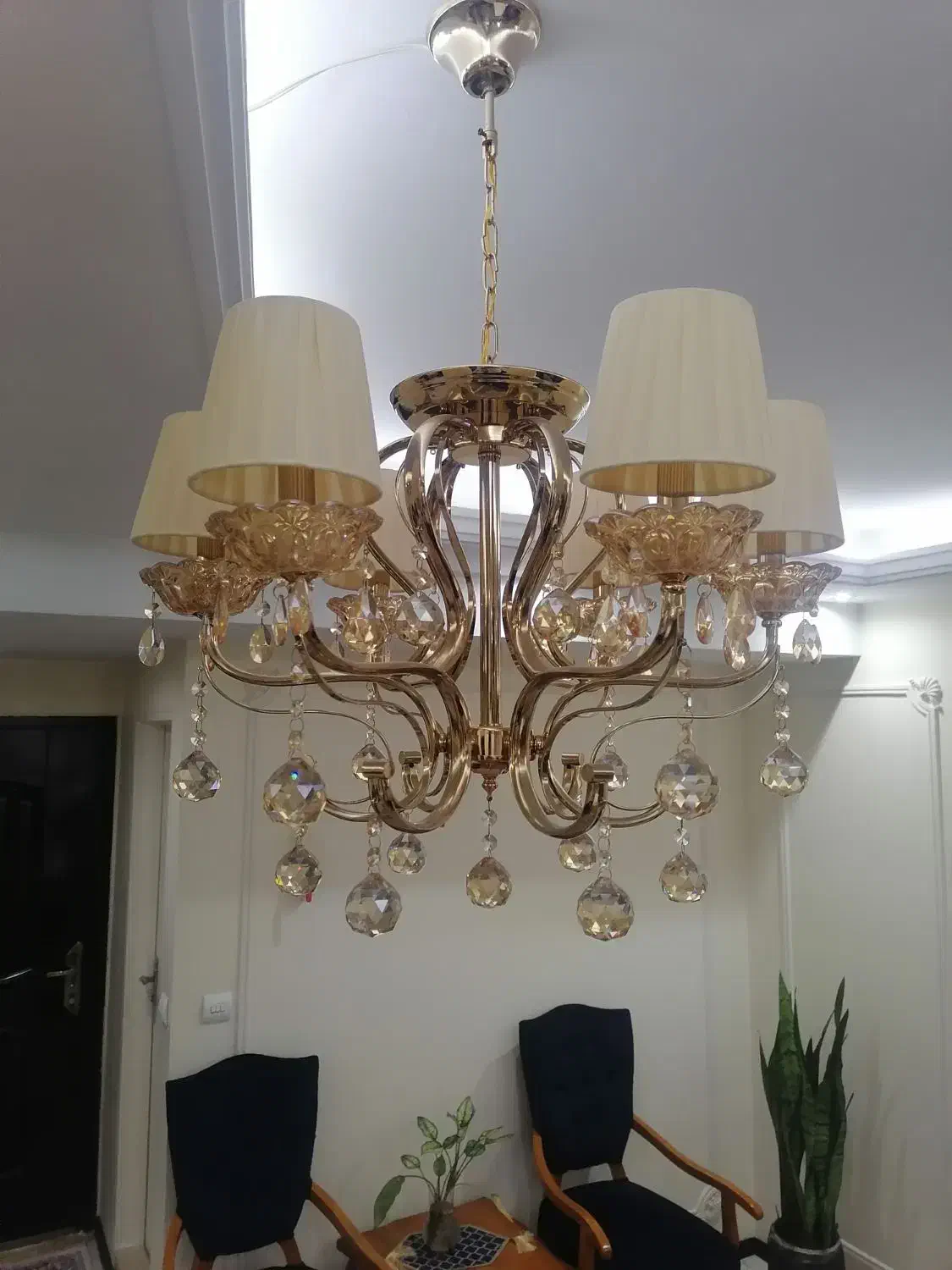 لوستر 6شاخه|لوستر و چراغ آویز|تهران, تهرانپارس شرقی|دیوار