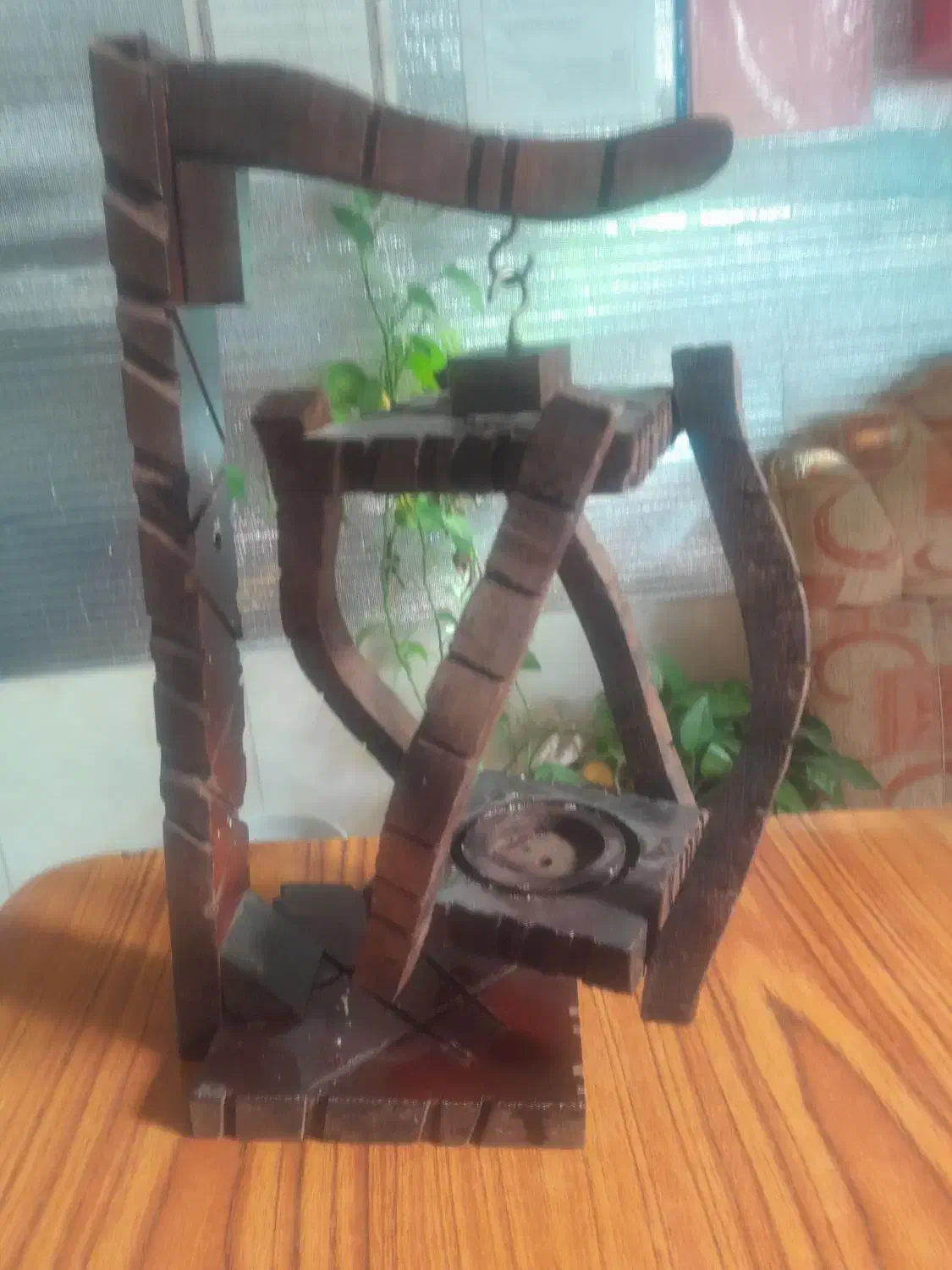 فانوس چوبی|لوستر و چراغ آویز|بروجرد, |دیوار