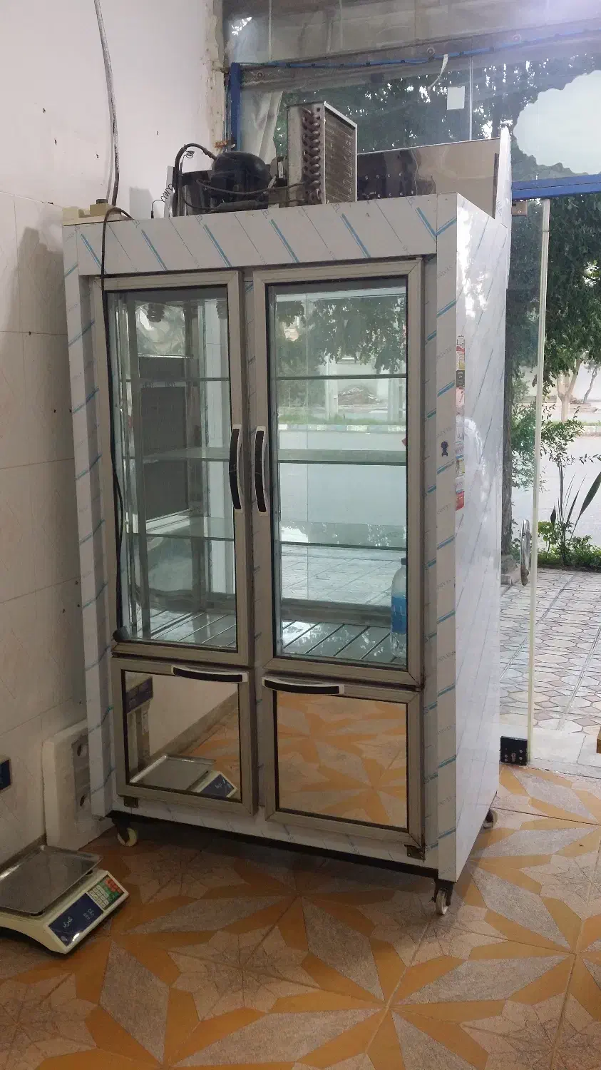 یخچال ایستاده تمام استیل سوپرمارکت|فروشگاه و مغازه|اردبیل, |دیوار