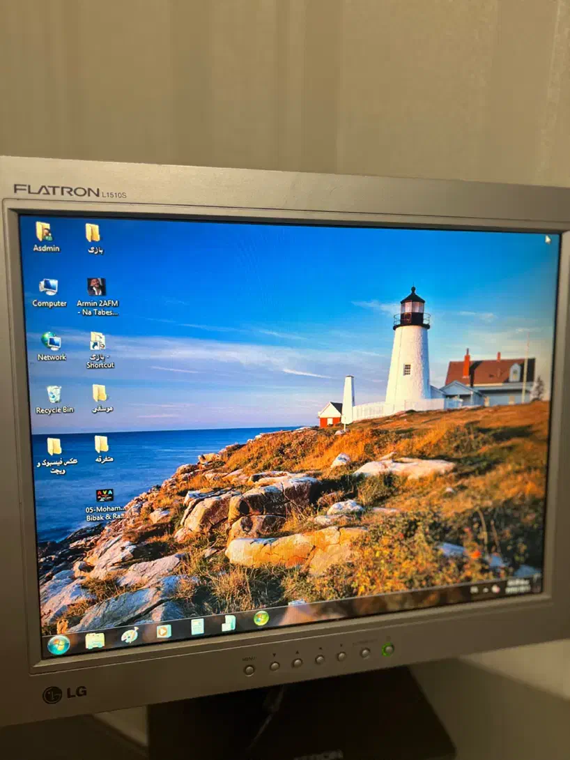 مانیتور الجی با کیس|قطعات و لوازم جانبی رایانه|تهران, مسعودیه|دیوار