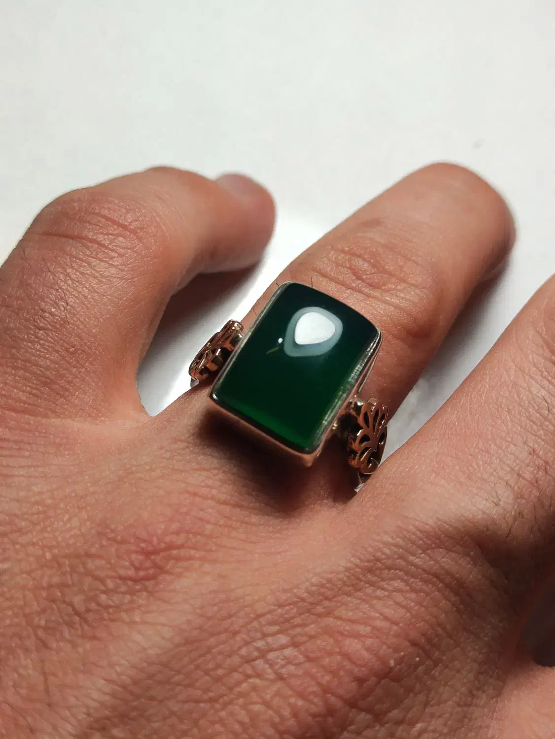 عقیق سبز طبیعی دستساز|جواهرات|قم, صفائیه|دیوار