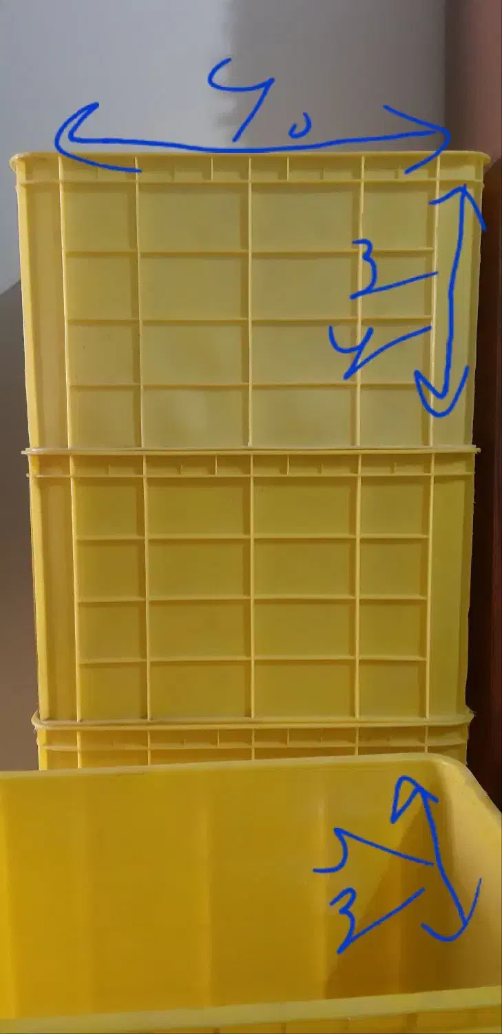 جعبه پلاستیکی|ظروف نگهدارنده، پلاستیکی، یکبارمصرف|چهاردانگه (تهران), |دیوار