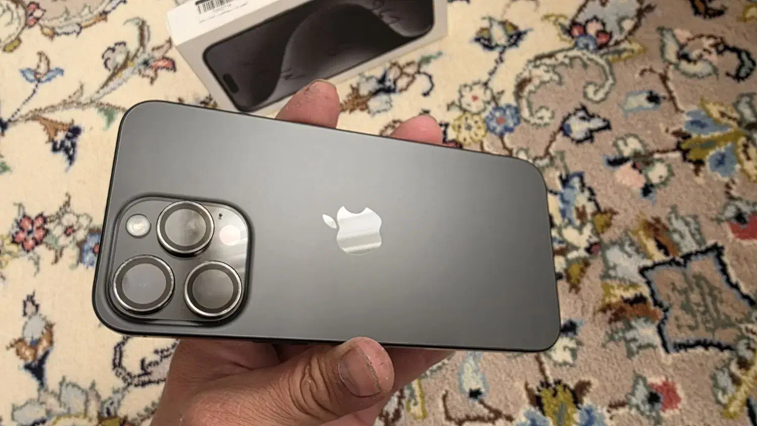 گوشی آیفون ۱۵ پرومکس zaa 256|موبایل|کاشان, فین کوچک|دیوار