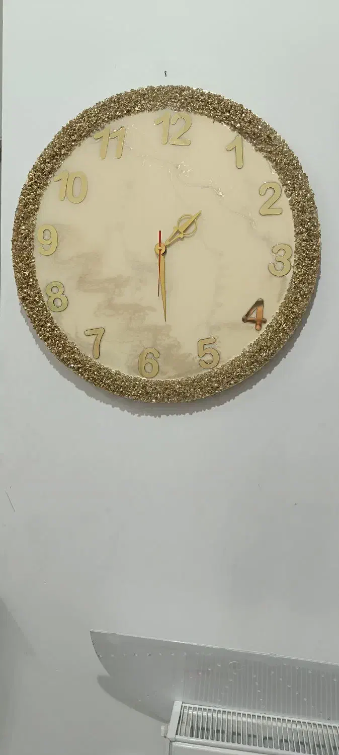 ساعتهای دست ساز رزینی|ساعت دیواری و تزئینی|باغستان, |دیوار