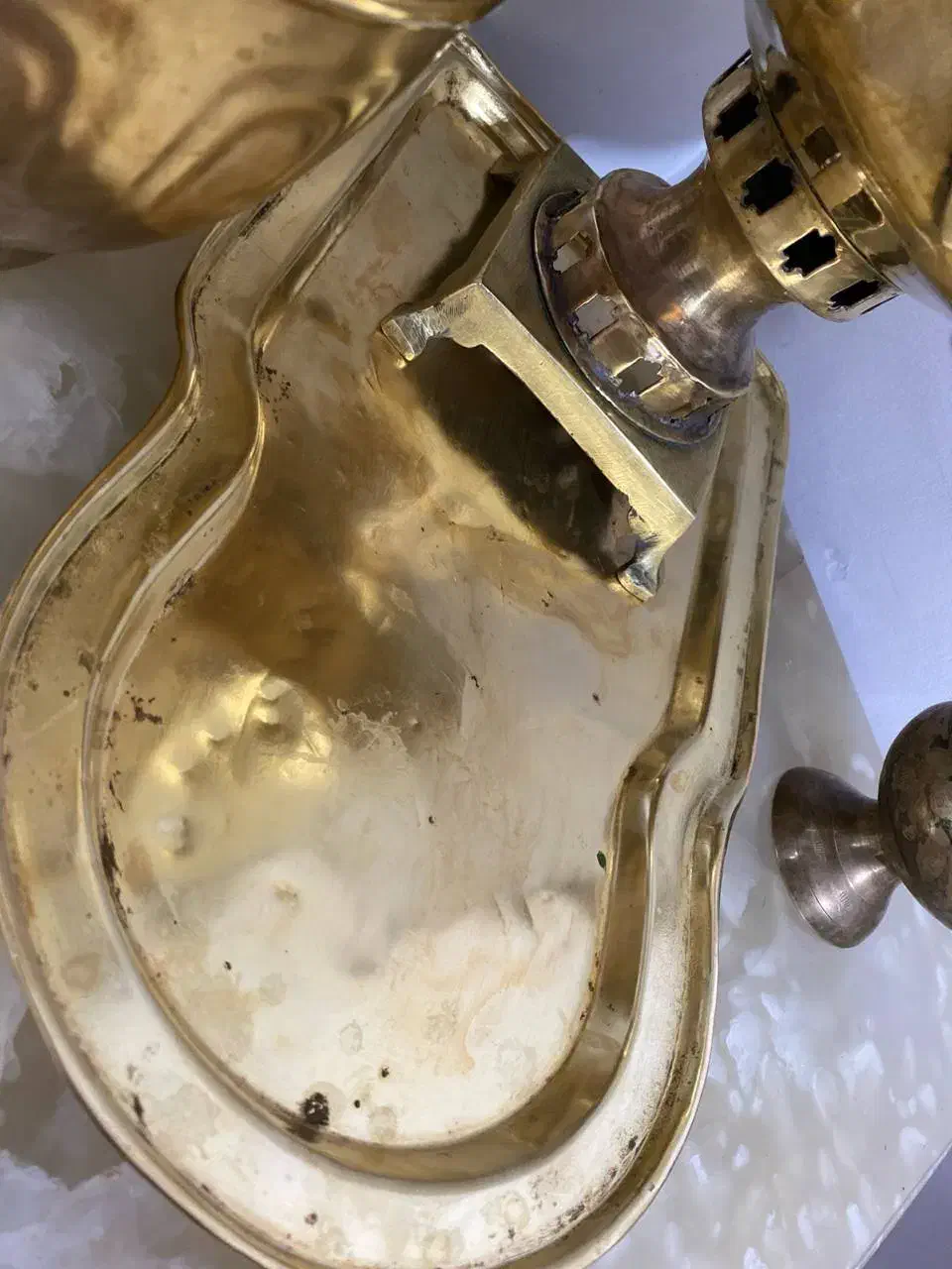 سینی زیر سماوری|صنایع دستی و سایر لوازم تزئینی|پل سفید, |دیوار