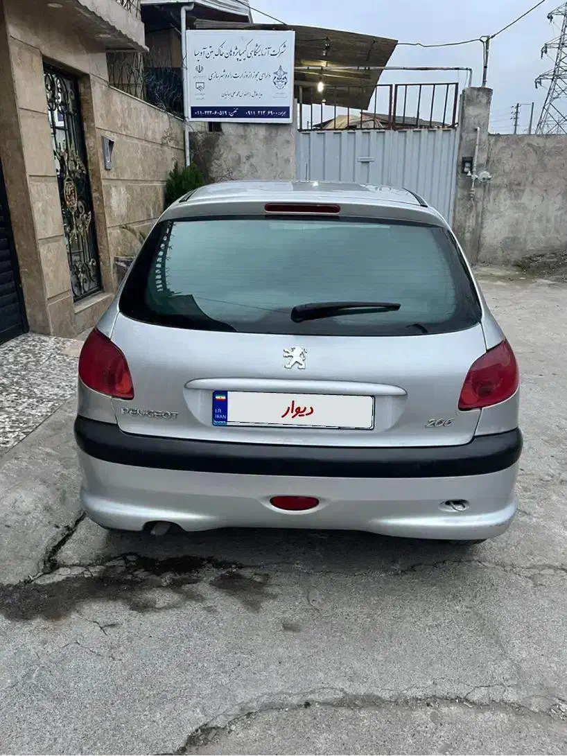 پژو ۲۰۶تیپ دومدل82|خودرو سواری و وانت|قائمشهر, |دیوار