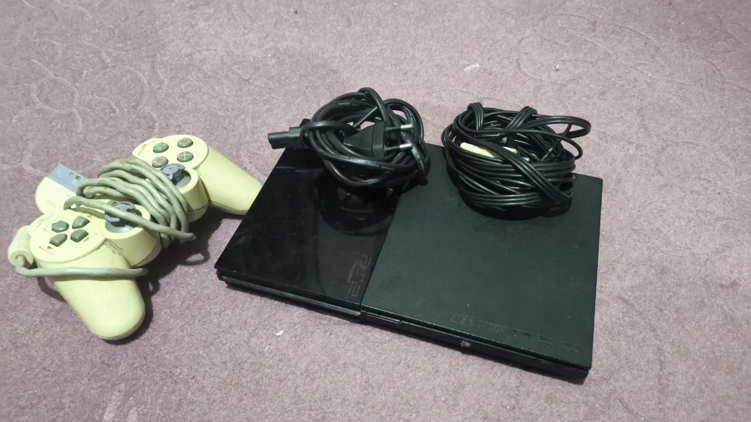 دستگاه پلستیشن ۲ دسته سالم|کنسول، بازی ویدئویی و آنلاین|مشهد, شهرک شهید باهنر|دیوار