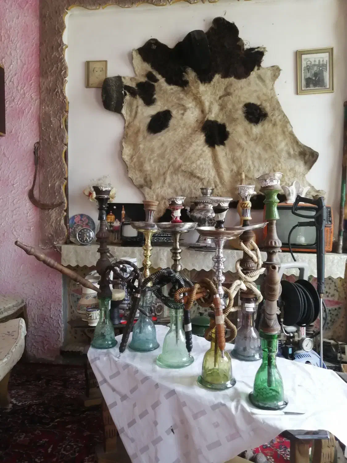 تعدادی قلیان(چوبی و فلزی)|کلکسیون و سرگرمی|ورامین, ورامین|دیوار