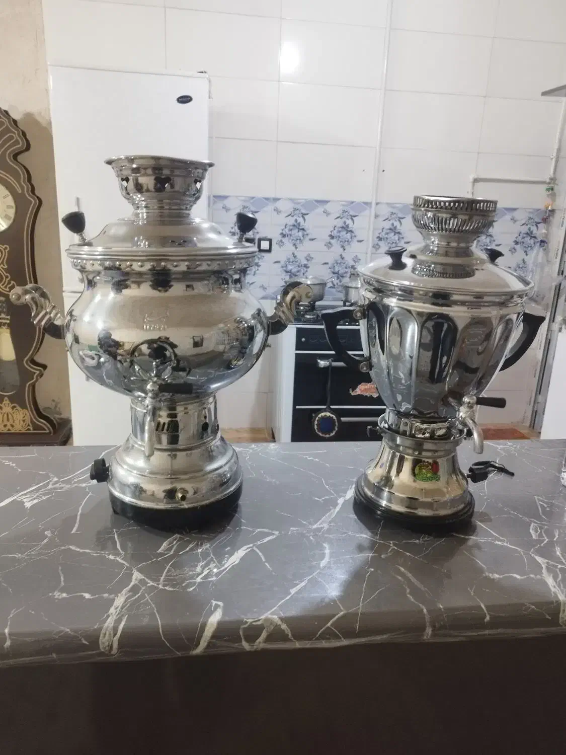 سماور|قوری، کتری، قهوهساز دستی|هشترود, |دیوار