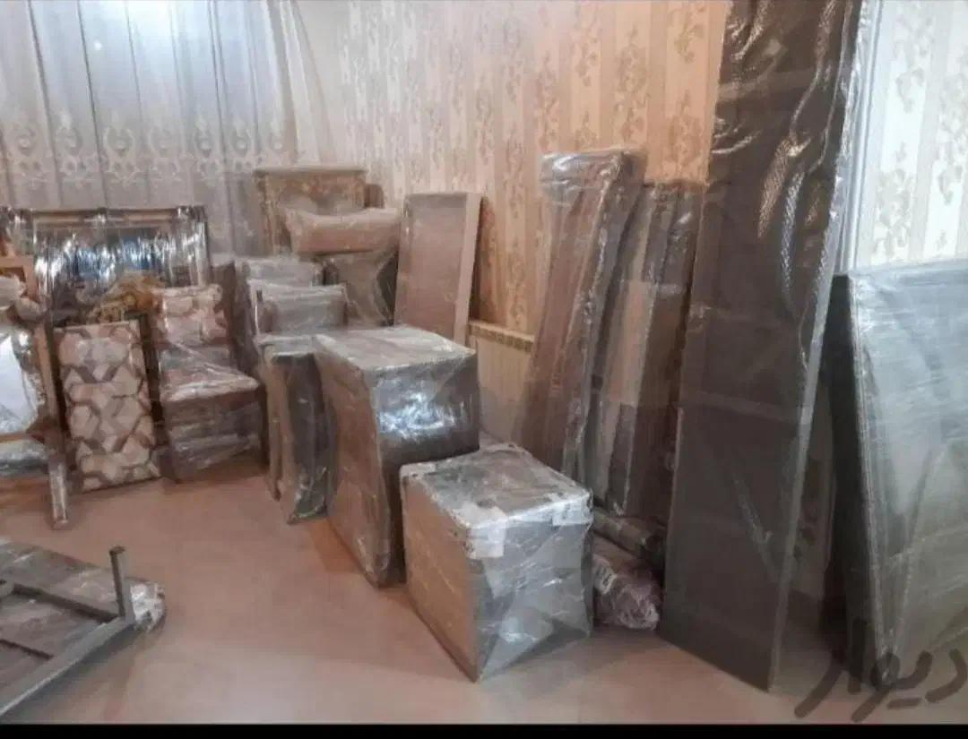 حمل اثاثیه منزل همراه باماشین۸متری اتوبار* صداقت|خدمات حمل و نقل|یزد, |دیوار