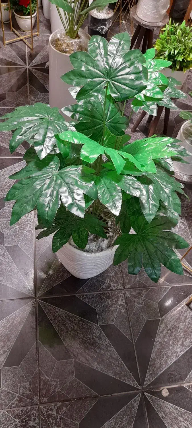 گلدان کنارسالنی|گل مصنوعی|قم, نیروگاه|دیوار