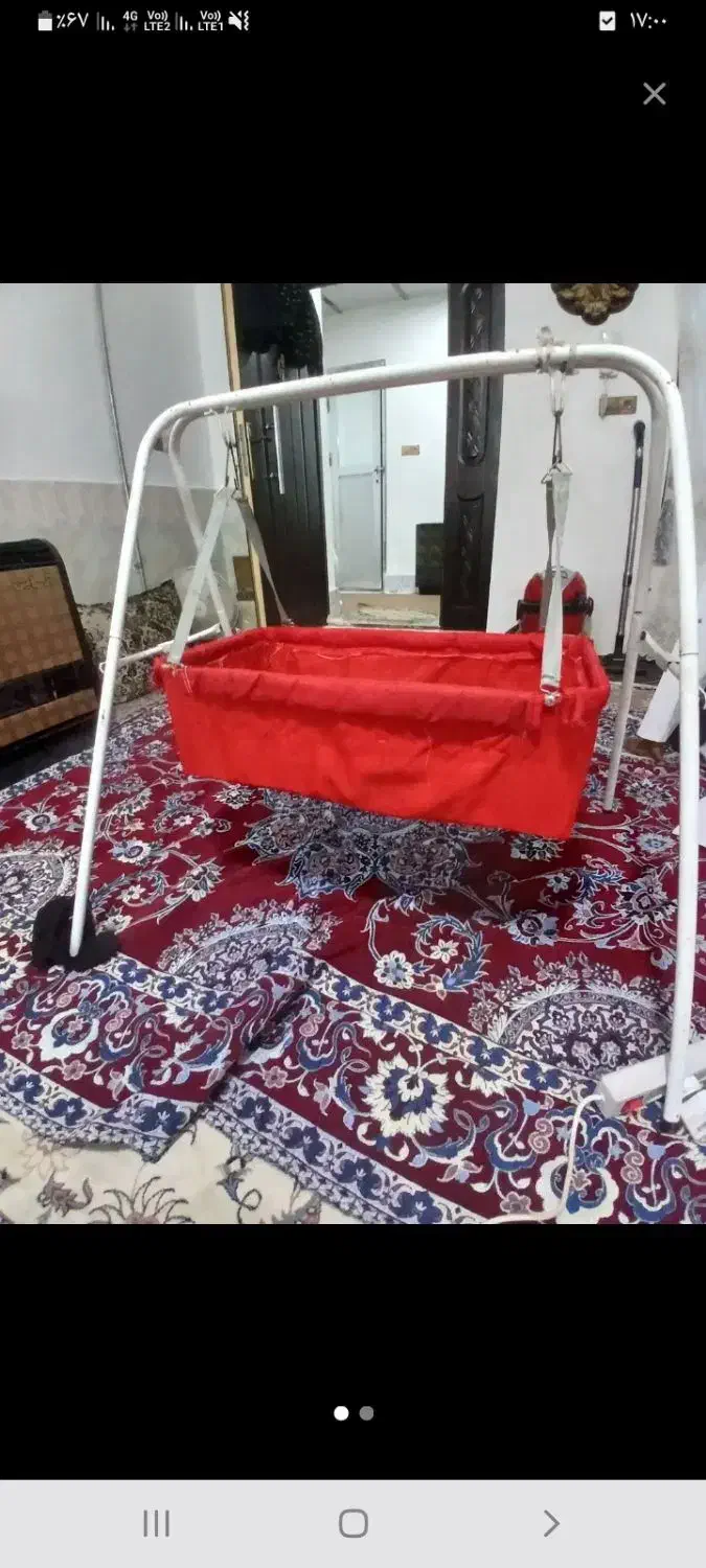 گهواره آهنی|اسباب و اثاث بچه|بوژگان, |دیوار